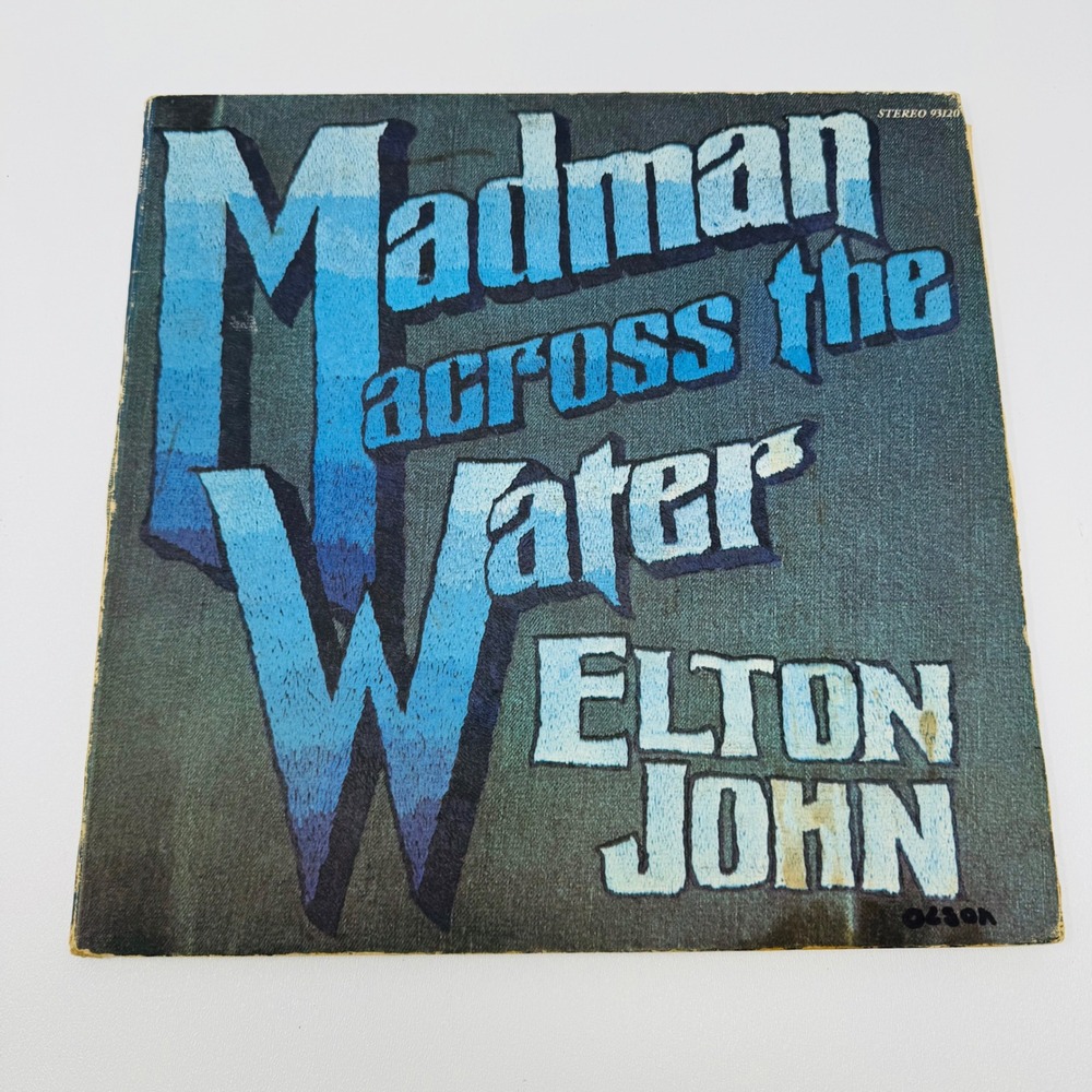 Elton John Madman Across the Water Vinyl LP UNI 93120 Gatefold 1971 Tiny Dancer